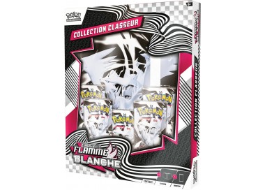 pokémon portfolio A4 +5 boosters flamme blanche