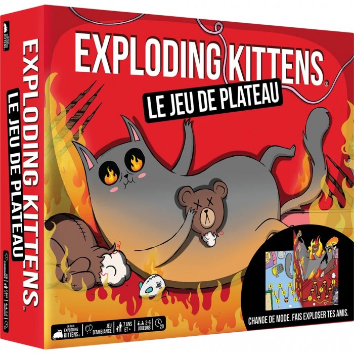 exploding kittens le jeu de plateau