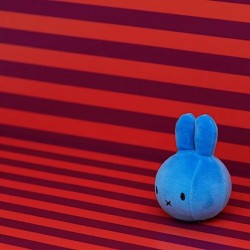 miffy balle anti stress tete de lapin