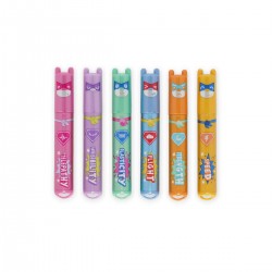 SET 6 MINI SURLIGNEURS SUPERPOUVOIRS