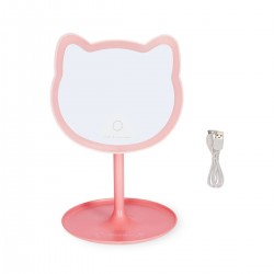MIROIR AVEC LUMIERE KITTY