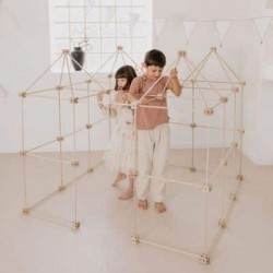 KIT CABANE BOIS PACK GRIZZLY 155 PIECES