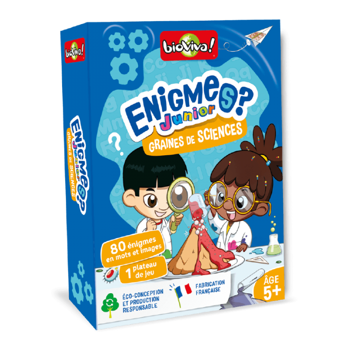ENIGMES JUNIOR  GRAINES DE SCIENCES