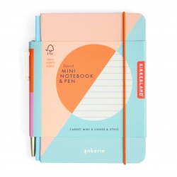 CARNET LIGNE ET STYLO KIKKERLAND