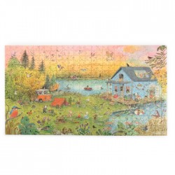 PUZZLE 500P AU BORD DU LAC