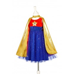 SUPER HERO GIRL ROBE ET CAPE