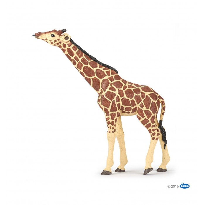 figurine girafe tête levée Papo figurine girafe tête levée Papo