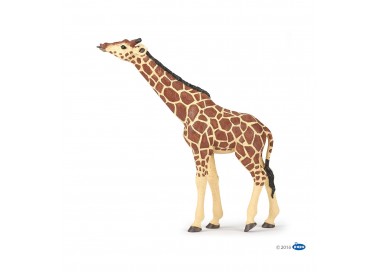 figurine girafe tête levée Papo