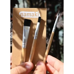 3 PINCEAUX DE MAQUILLAGE DEGUISEMENT