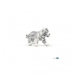 figurine bébé tigre blanc papo