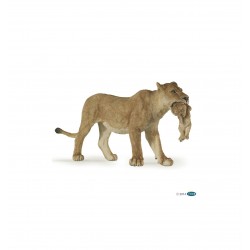 figurine lionne avec lionceau papo