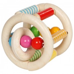 Hochet en bois flexible à faire rouler | Goki