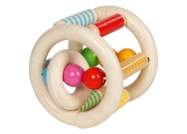Hochet en bois flexible à faire rouler | Goki