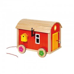 Roulotte en bois pour poupées ou figurines | Goki