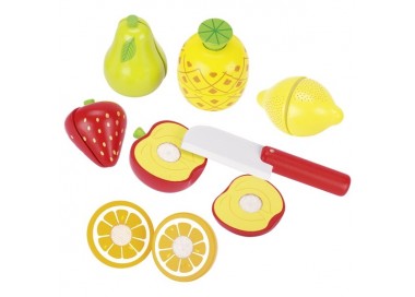 Fruits en bois avec scratch | Goki