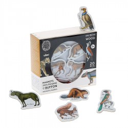 Magnets zoologiques de Buffon - Muséum national d'Histoire naturelle