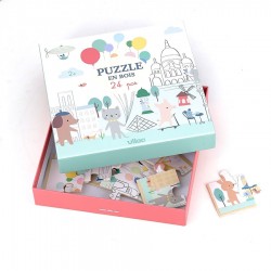Puzzle 24 pièces - Paris, de Sarah Betz | Vilac