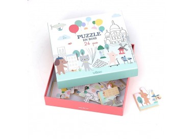 Puzzle 24 pièces - Paris, de Sarah Betz | Vilac