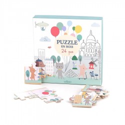 Puzzle 24 pièces - Paris, de Sarah Betz | Vilac