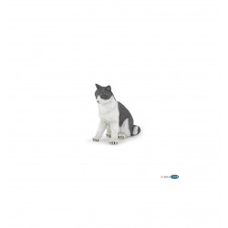 figurine chatte assise papo