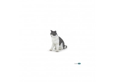 figurine chatte assise papo