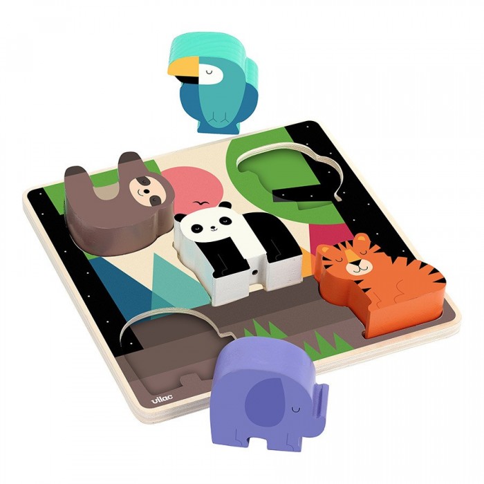 Puzzle sonore, La jungle - Andy Westface | Vilac Puzzle sonore, La jungle - Andy Westface | Vilac