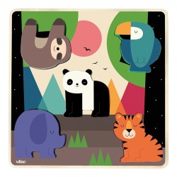 Puzzle sonore, La jungle - Andy Westface | Vilac