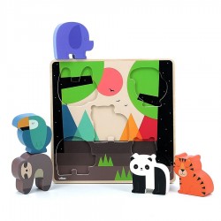 Puzzle sonore, La jungle - Andy Westface | Vilac