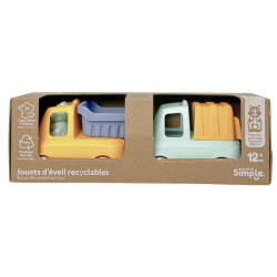 Mes Premiers Camions Trains - Coffret Duo | Le Jouet Simple