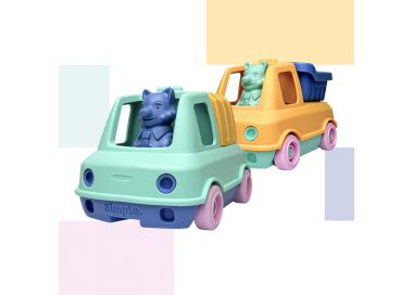Mes Premiers Camions Trains - Coffret Duo | Le Jouet Simple