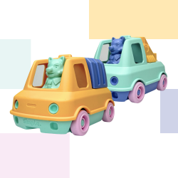 Mes Premiers Camions Trains - Coffret Duo | Le Jouet Simple